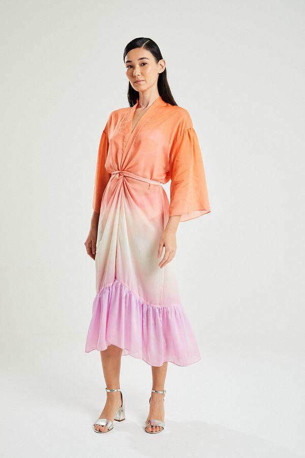 Kimono-longo-babado-degrade-sunrise Kimono-longo-babado-degrade-sunrise