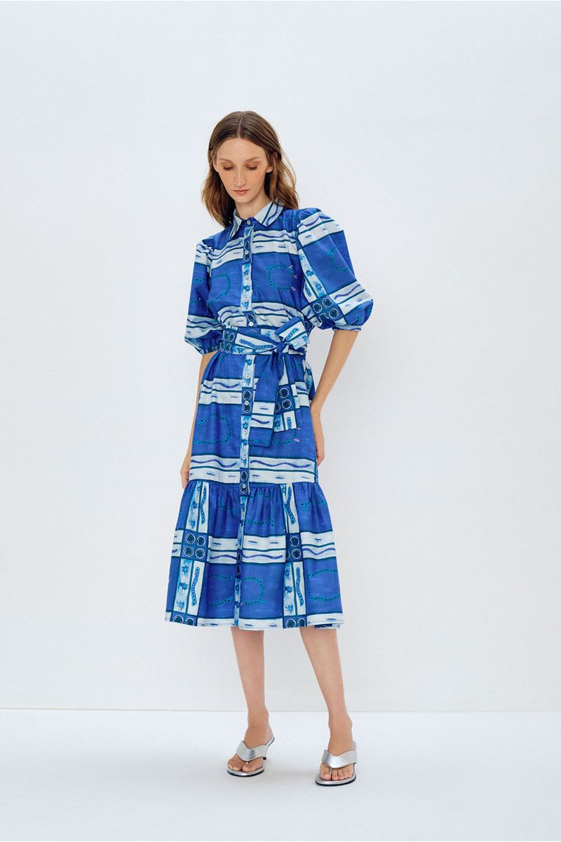 Vestido-bufante-babado-moldura-azul