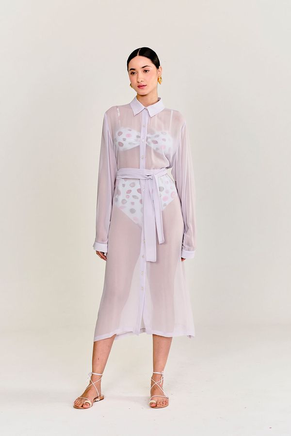 Chemise-reta-lilas