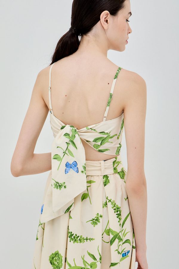 Blusa-curta-laco-flora Blusa-curta-laco-flora