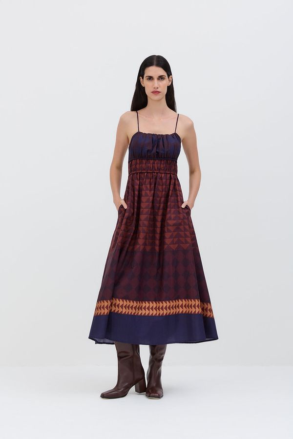 Vestido-maria-losango-marrom Vestido-maria-losango-marrom